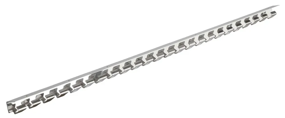 Hakenleiste 150cm Edelstahl für PVC-Vorhang Versand Am Gleichen Tag